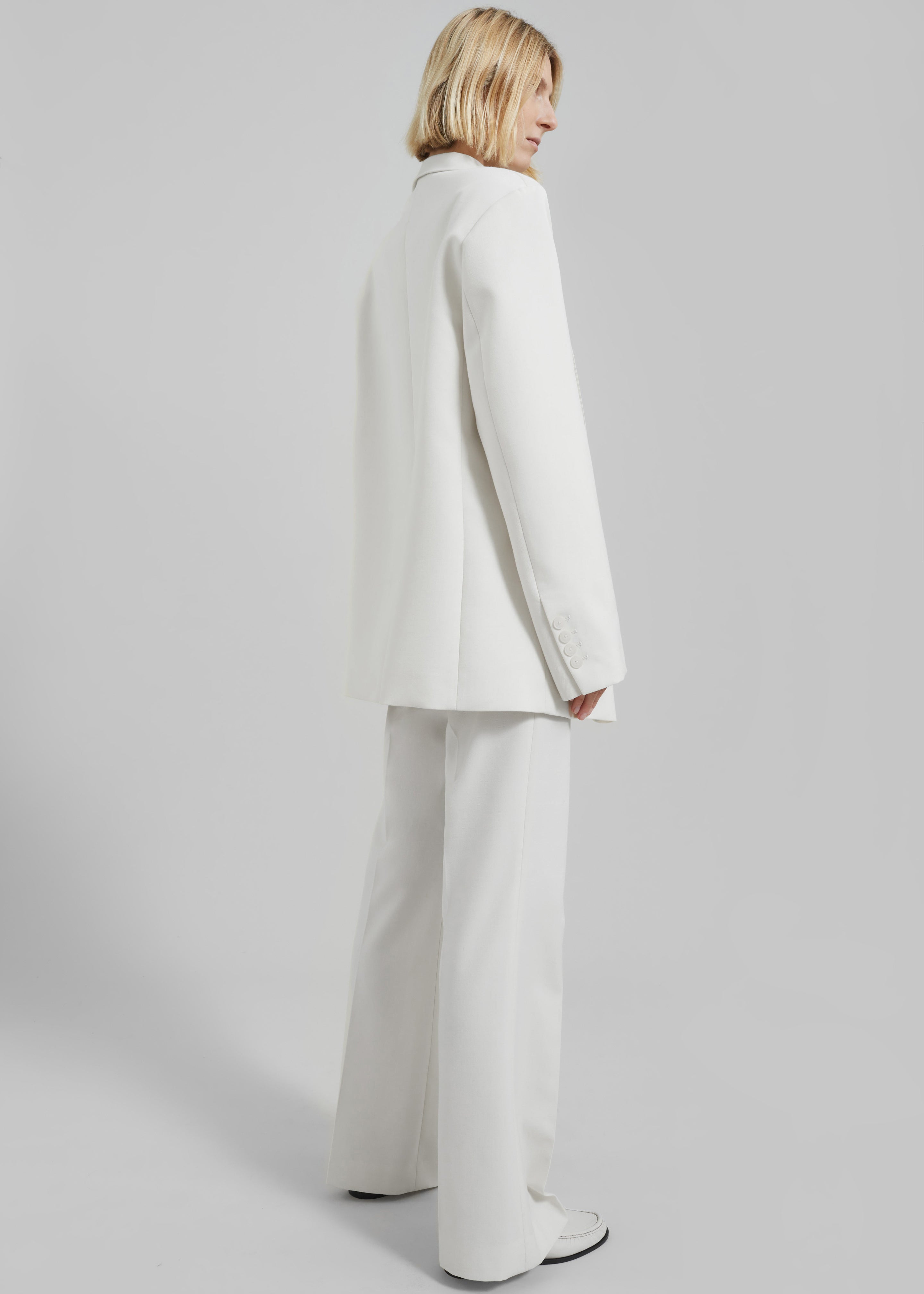 HauteParis™|Lyra Blazer - White