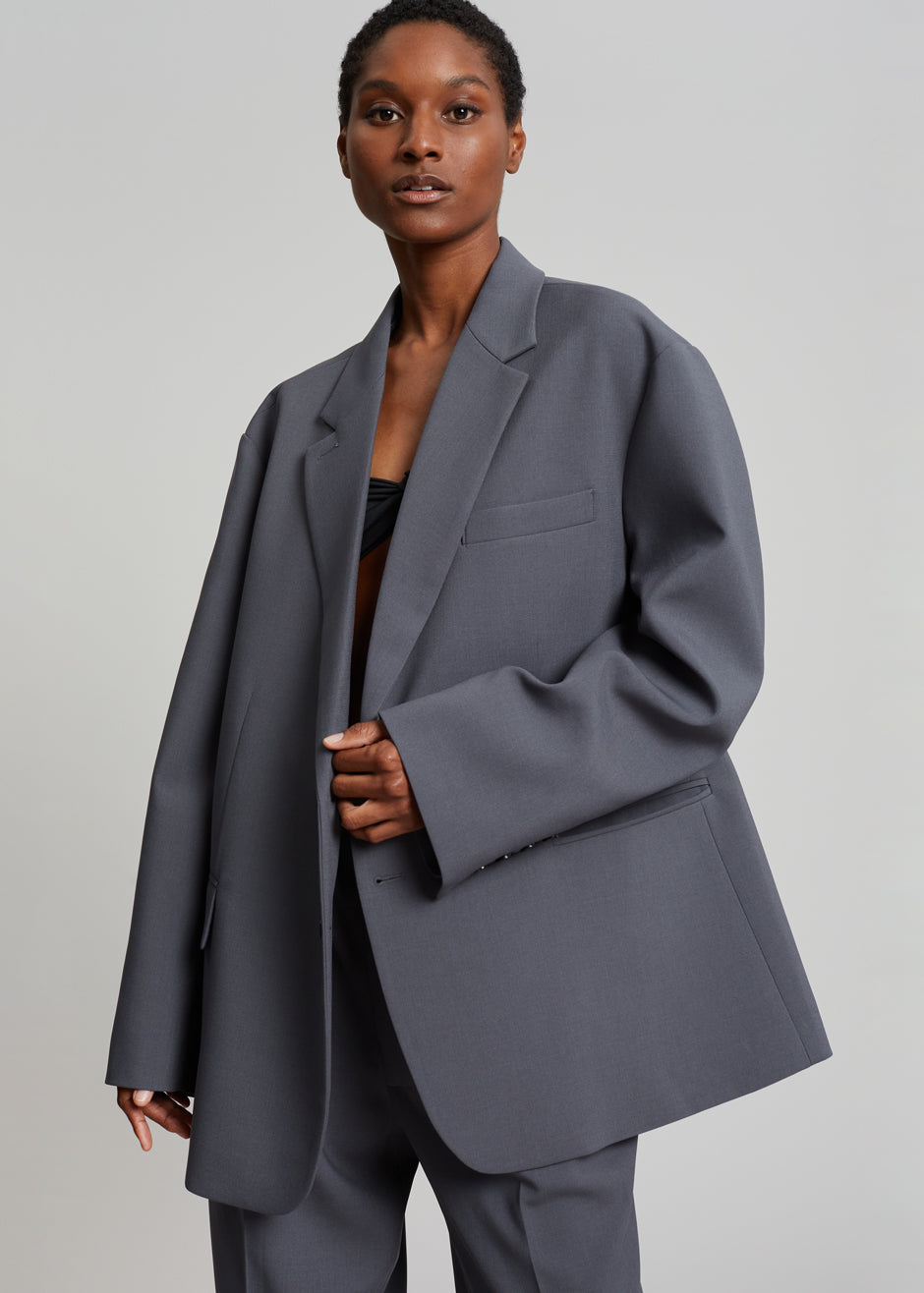 HauteParis™|Bea Blazer - Charcoal