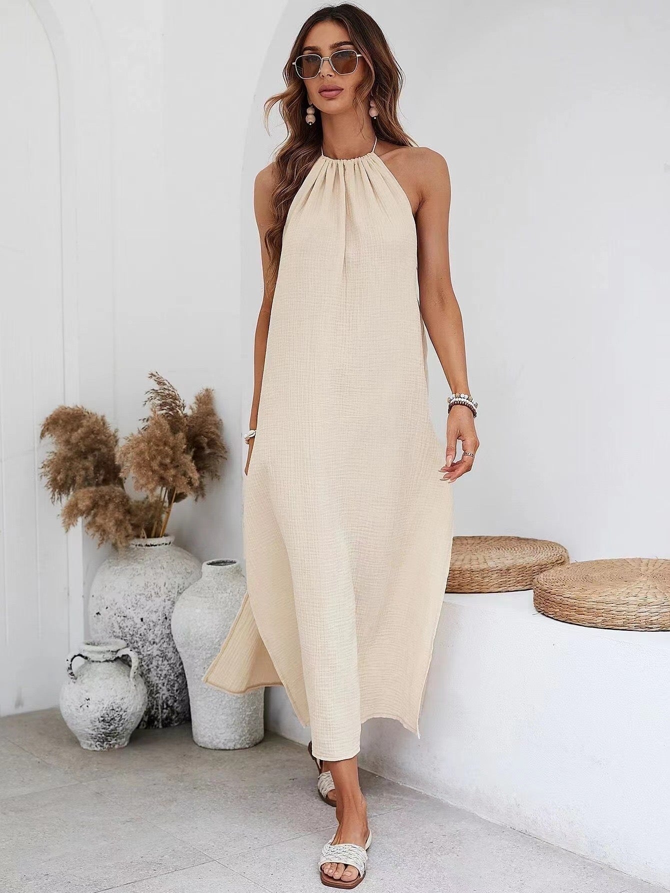 HauteParis™| Liora –Robe lin