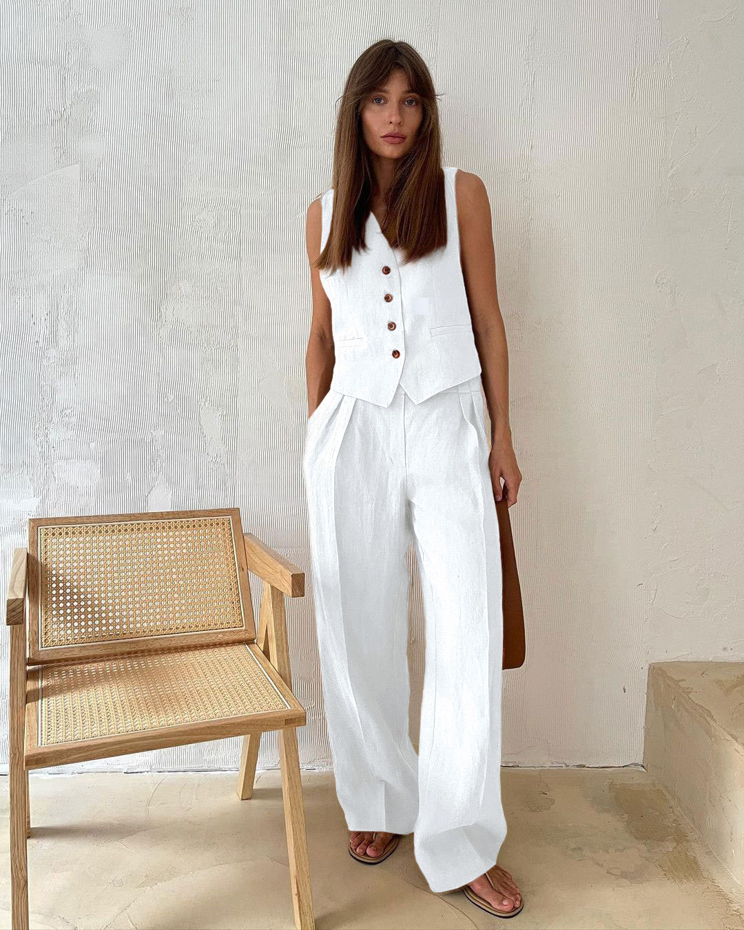 HauteParis™ | Céleste – L’ensemble en lin