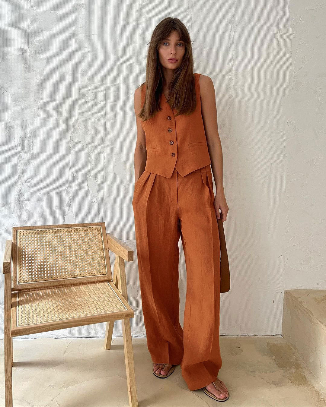 HauteParis™ | Céleste – L’ensemble en lin