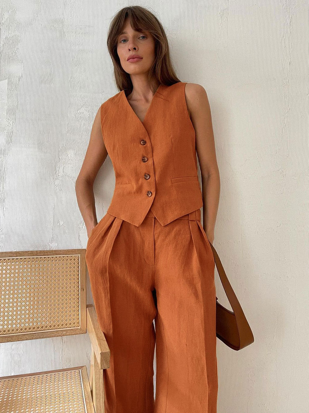 HauteParis™ | Céleste – L’ensemble en lin
