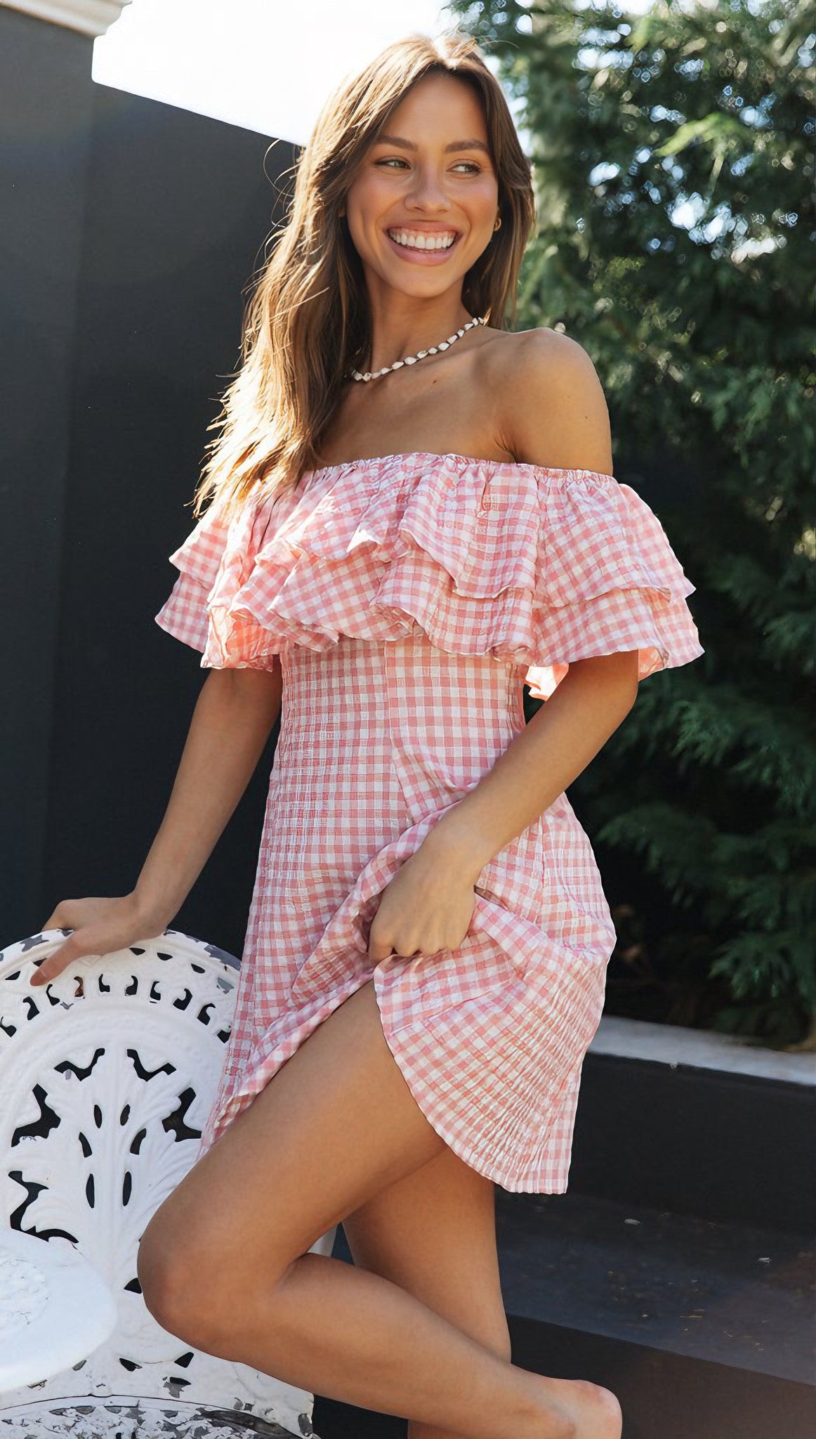 HauteParis™| Romie – The Gingham Dress