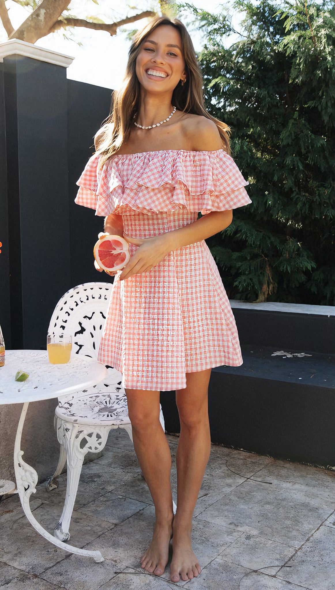 HauteParis™| Romie – The Gingham Dress