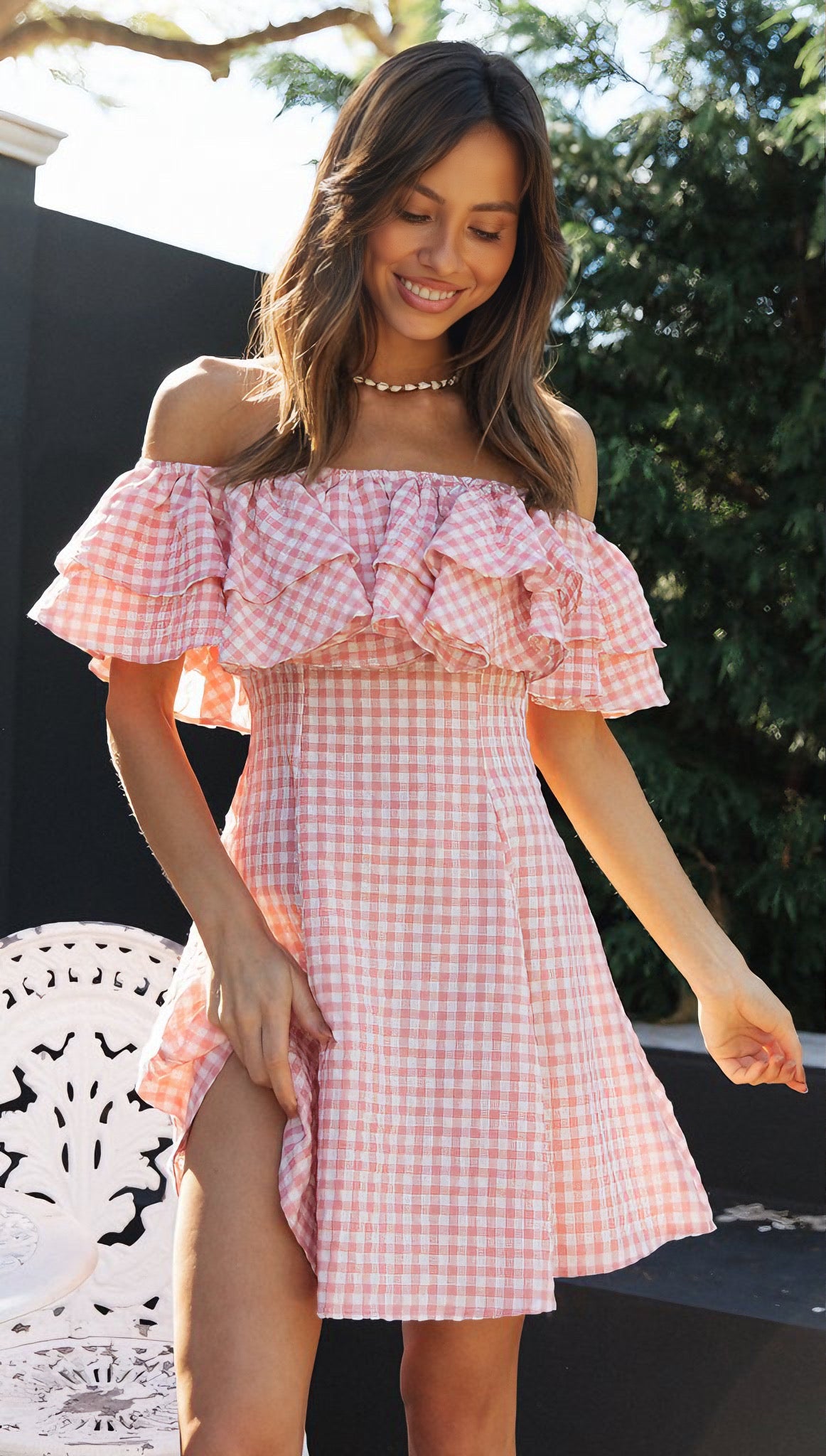 HauteParis™| Romie – The Gingham Dress