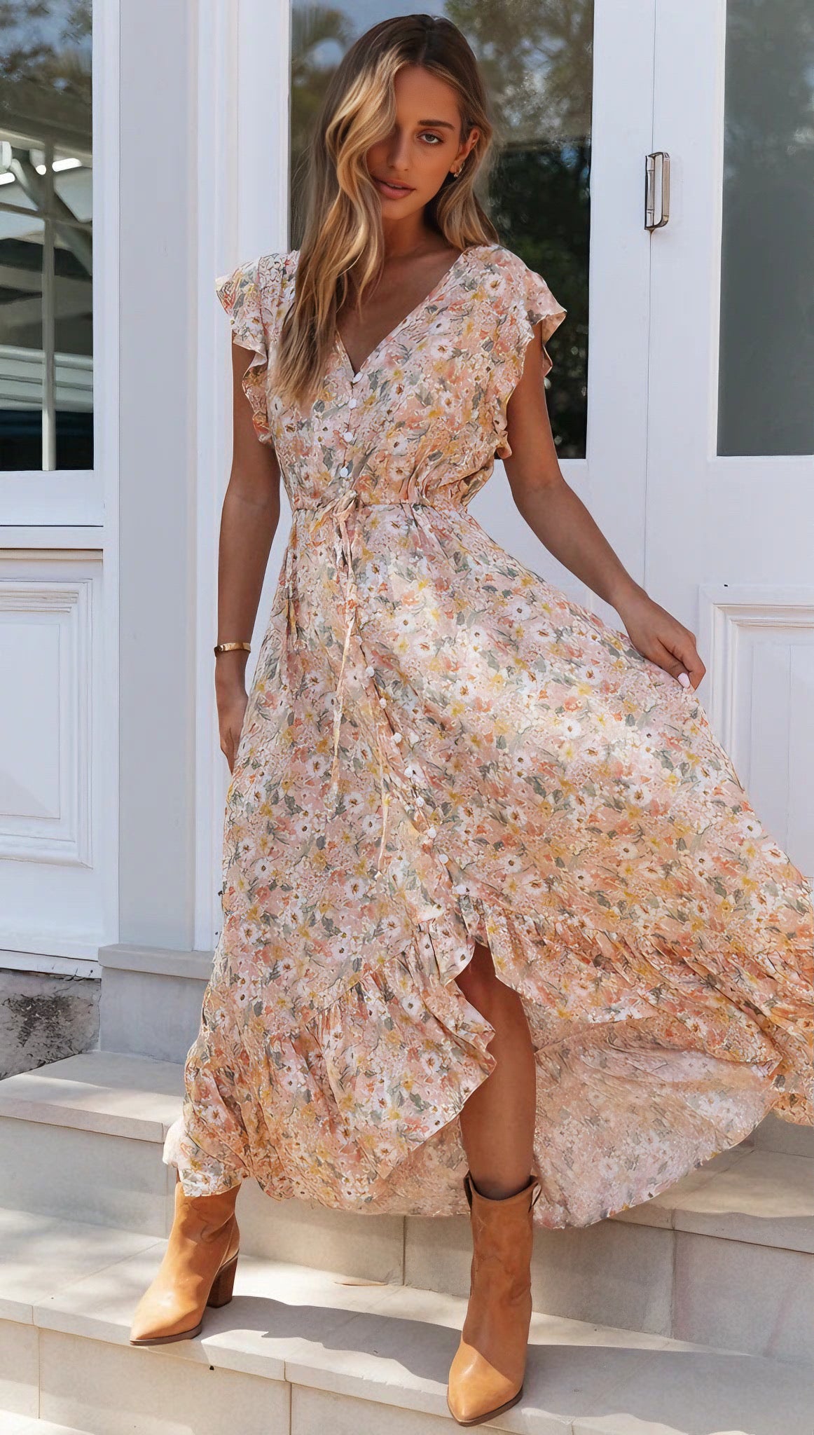 HauteParis™ | Élina – The floral dress