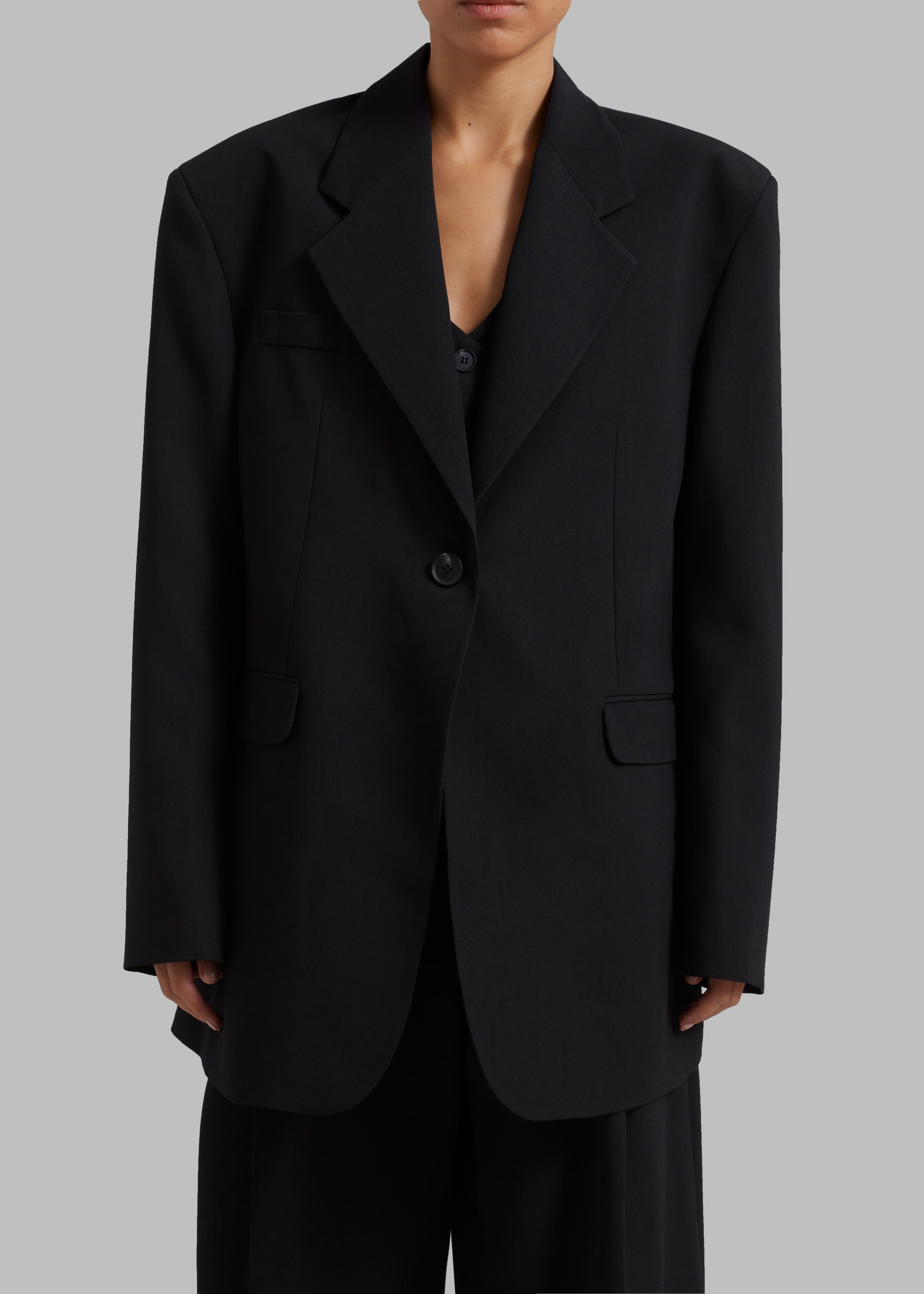 HauteParis™|Lillian Blazer - Black