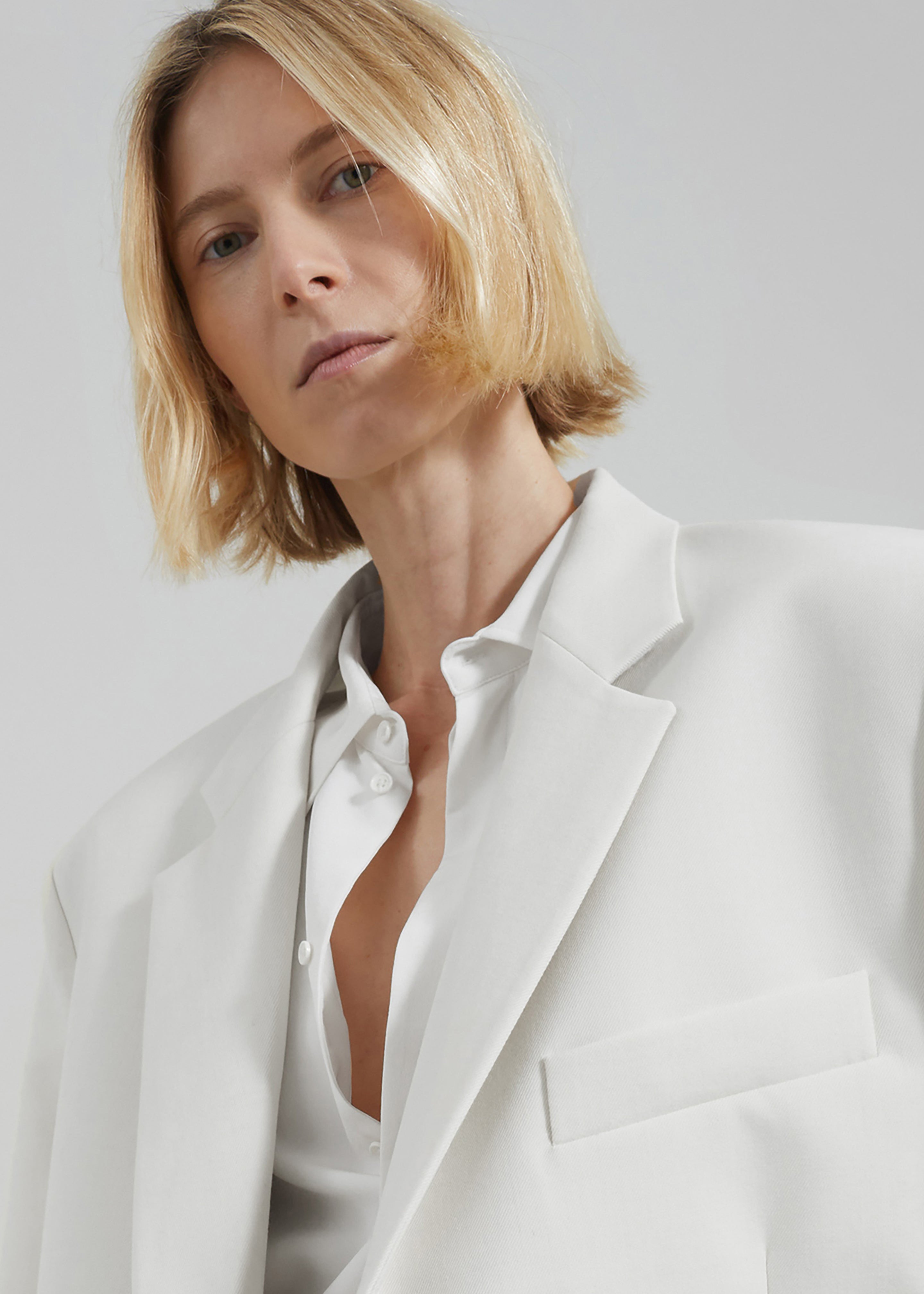 HauteParis™|Lyra Blazer - White 