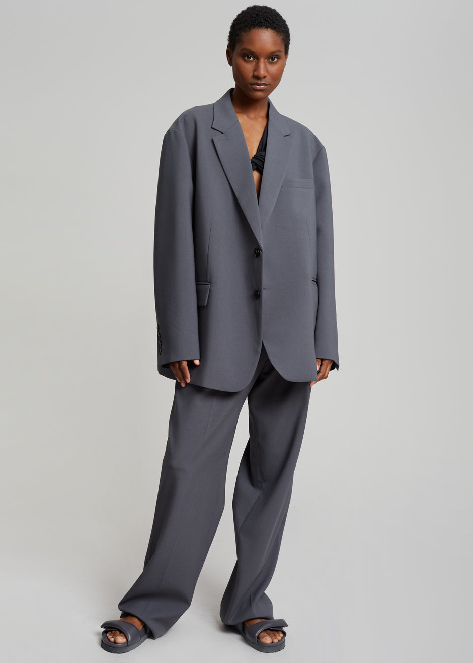 HauteParis™|Bea Blazer - Charcoal
